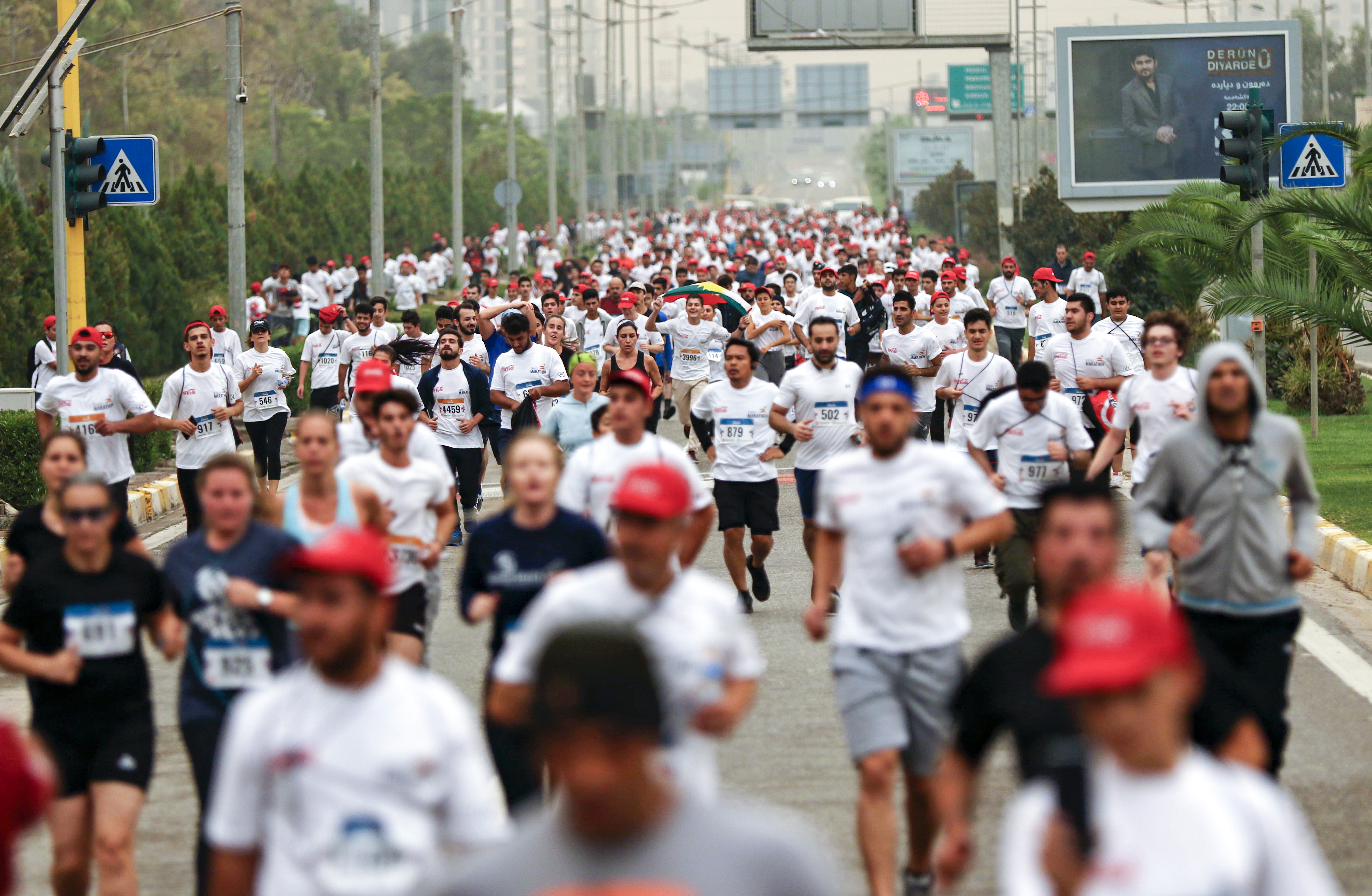 آلاف يشاركون في مارثون اربيل بـ